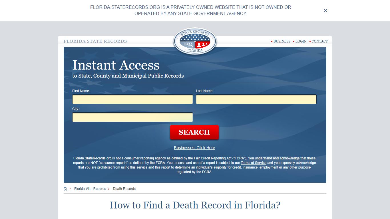 How to Find a Death Record in Florida? - State Records
